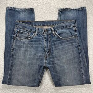 Levi's 505 Men's Jeans 33x30 (Actual 33x29) Streetwear Grunge Casual‎ Denim